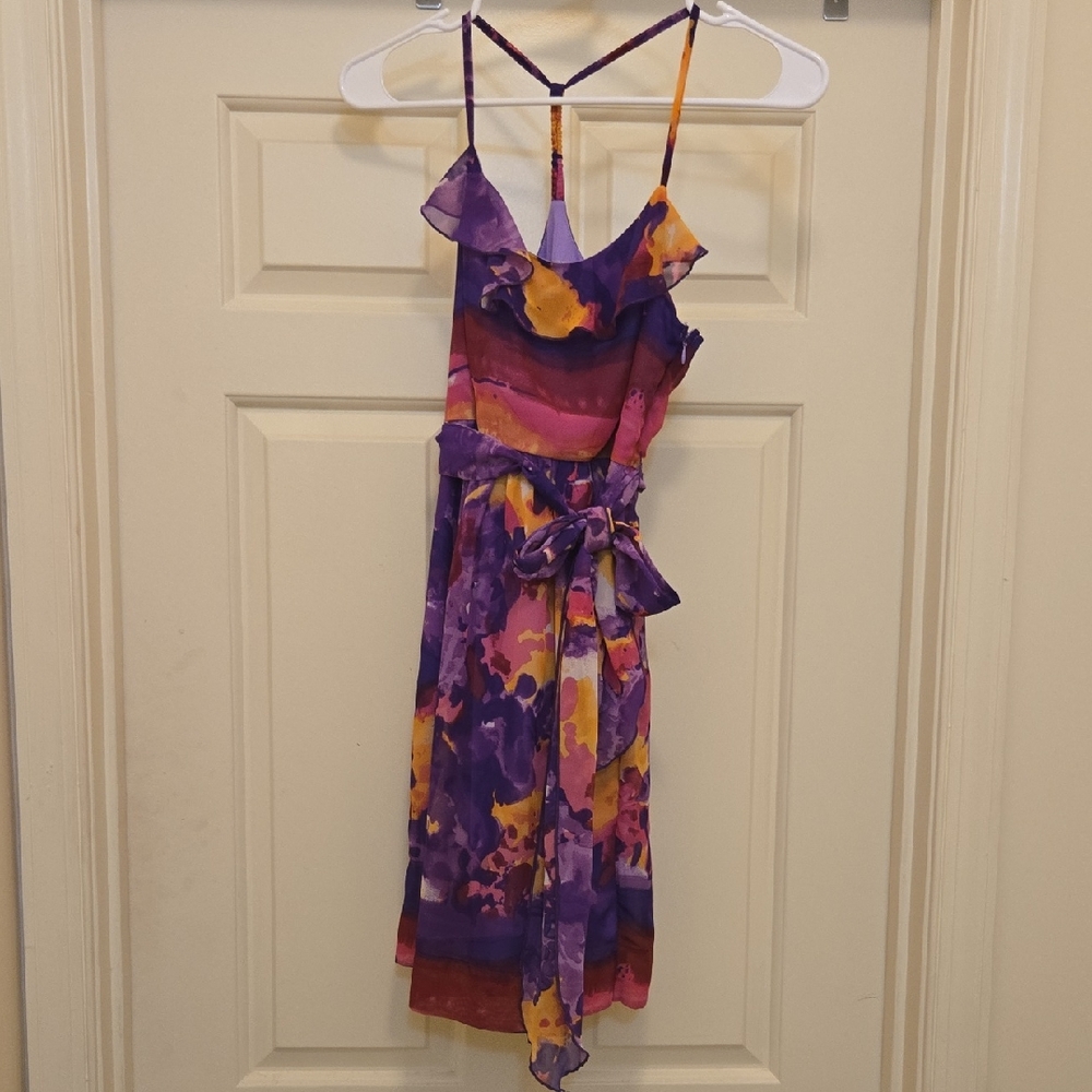 Johnny Martin Purple Dress